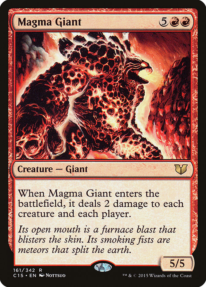 {R} Magma Giant [Commander 2015][C15 161]