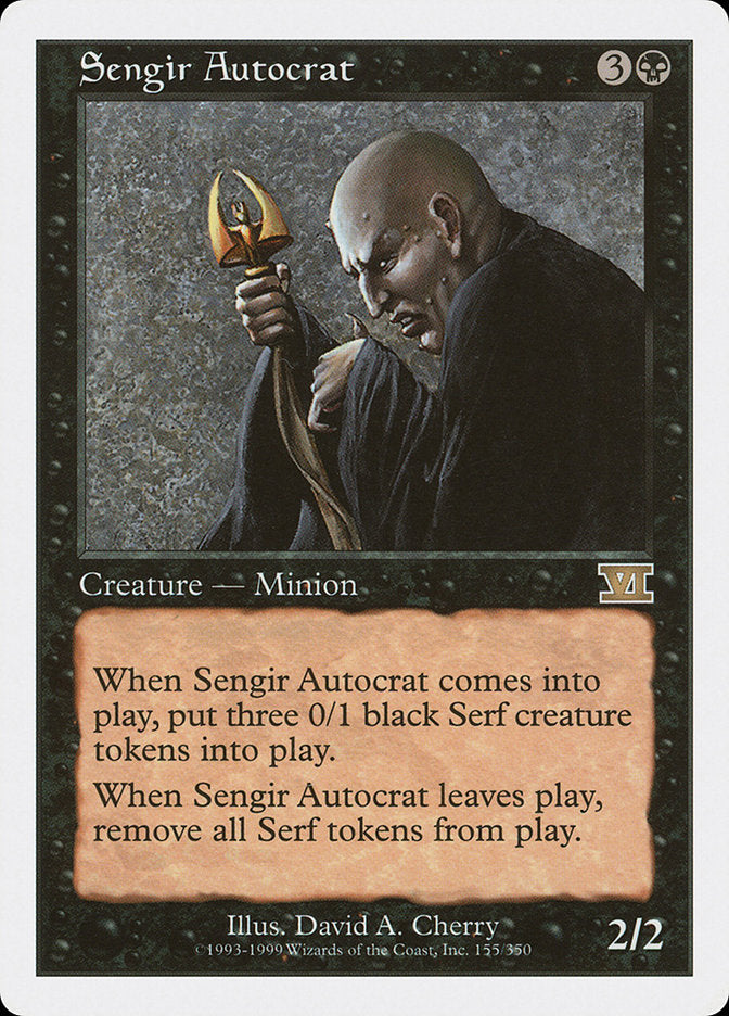 {R} Sengir Autocrat [Classic Sixth Edition][6ED 155]