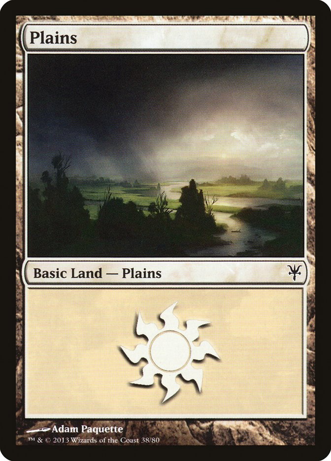 {B}[DDK 038] Plains (38) [Duel Decks: Sorin vs. Tibalt]