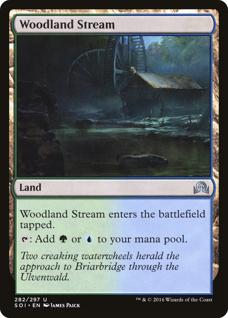 {C} Woodland Stream [Shadows over Innistrad][SOI 282]