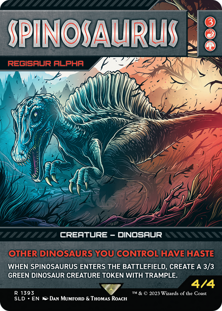 {R} Spinosaurus - Regisaur Alpha [Secret Lair Drop Series][SLD 1393]