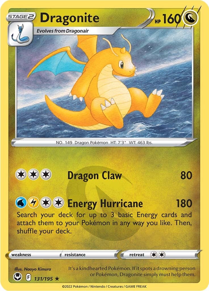 [PKM-R] Dragonite (131/195) [Sword & Shield: Silver Tempest]