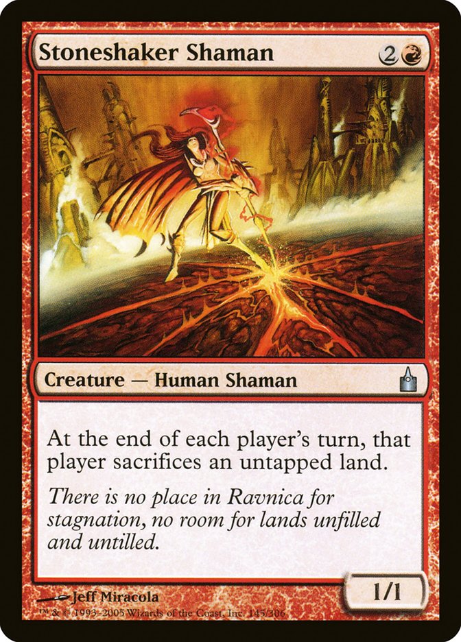 {C} Stoneshaker Shaman [Ravnica: City of Guilds][RAV 145]