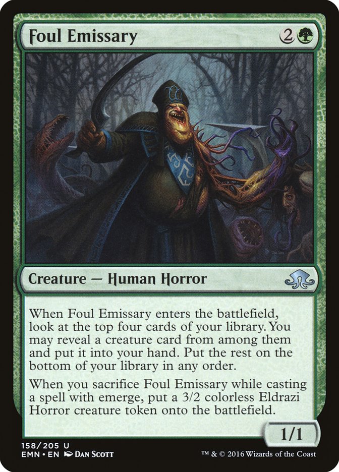 {C} Foul Emissary [Eldritch Moon][EMN 158]