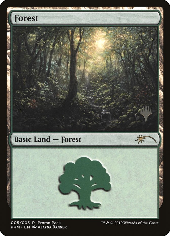 {B}[PP PP1 005] Forest (5) [Core Set 2020 Promo Pack]