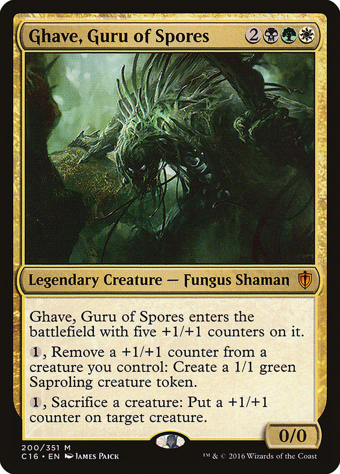 {R} Ghave, Guru of Spores [Commander 2016][C16 200]