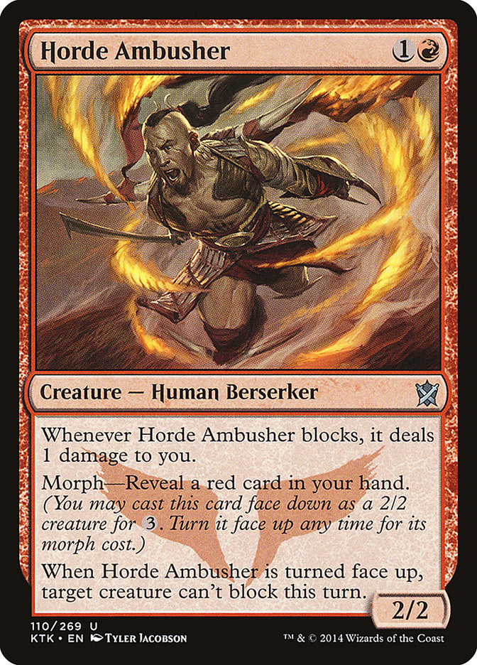 {C} Horde Ambusher [Khans of Tarkir][KTK 110]