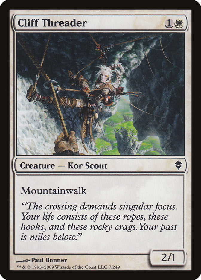 {C} Cliff Threader [Zendikar][ZEN 007]