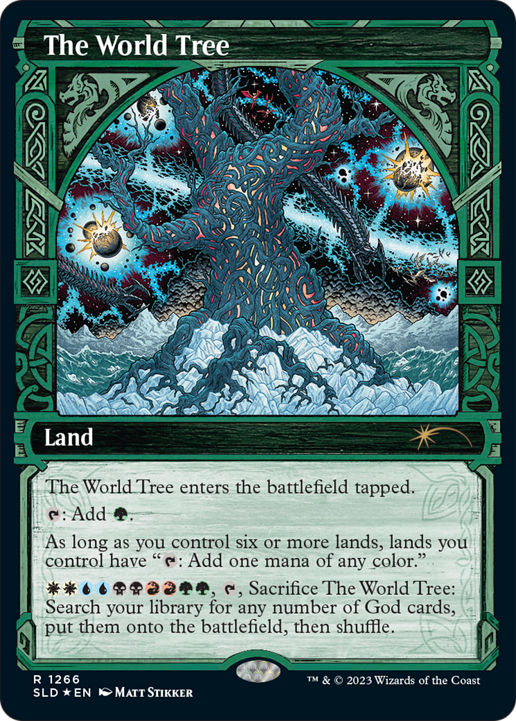 {R} The World Tree (Halo Foil) [Secret Lair Drop Series][SLD 1266]