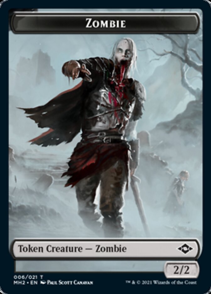 {T} Zombie Token [Modern Horizons 2 Tokens][TMH2 006]