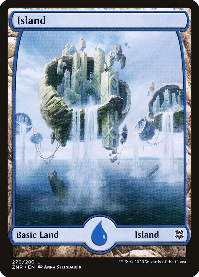 {B}[ZNR 270] Island (270) [Zendikar Rising]