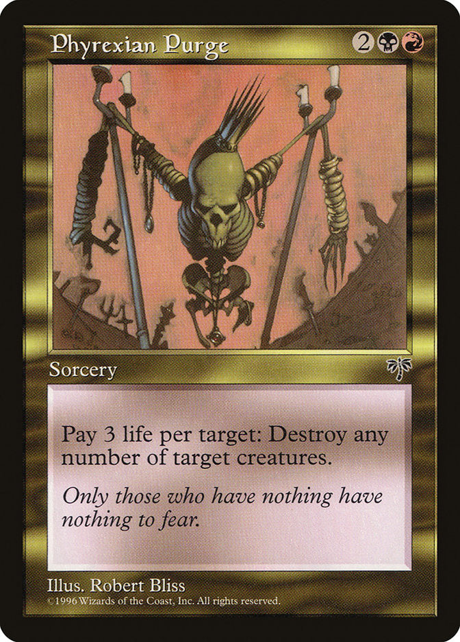 {R} Phyrexian Purge [Mirage][MIR 273]