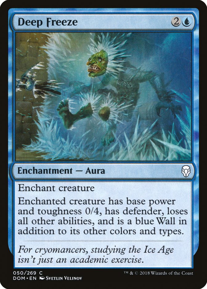 {C} Deep Freeze [Dominaria][DOM 050]