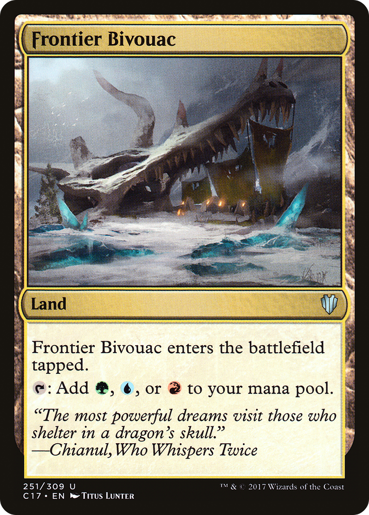 {C} Frontier Bivouac [Commander 2017][C17 251]