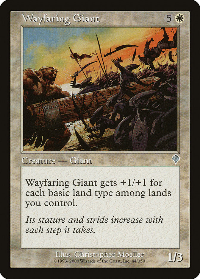 {C} Wayfaring Giant [Invasion][INV 044]