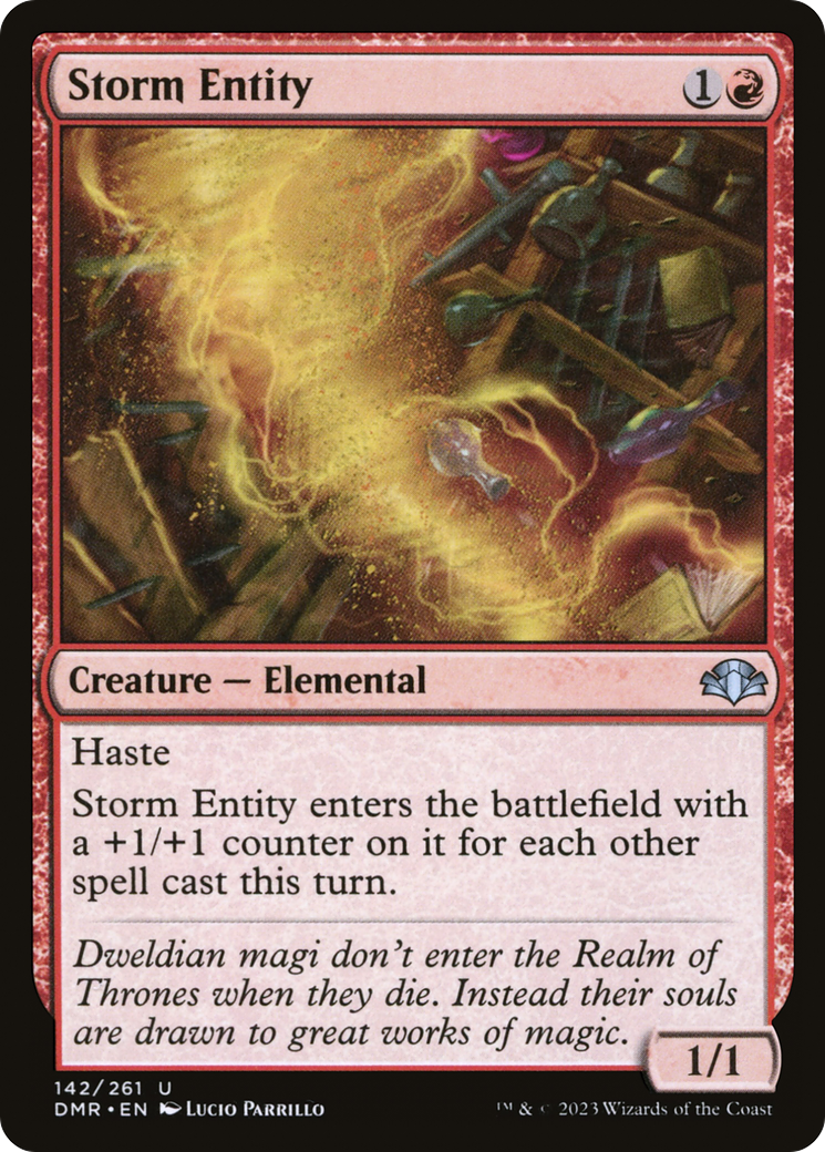 {C} Storm Entity [Dominaria Remastered][DMR 142]