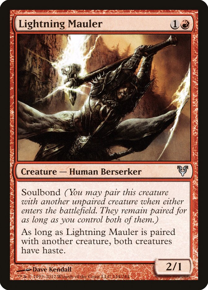 {C} Lightning Mauler [Avacyn Restored][AVR 144]