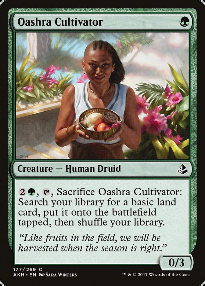 {C} Oashra Cultivator [Amonkhet][AKH 177]