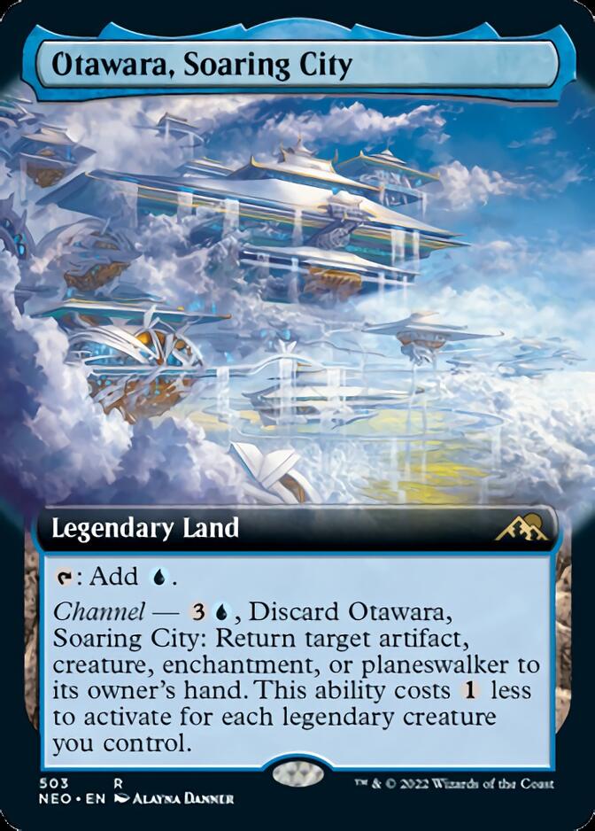 {R} Otawara, Soaring City (Extended Art) [Kamigawa: Neon Dynasty][NEO 503]