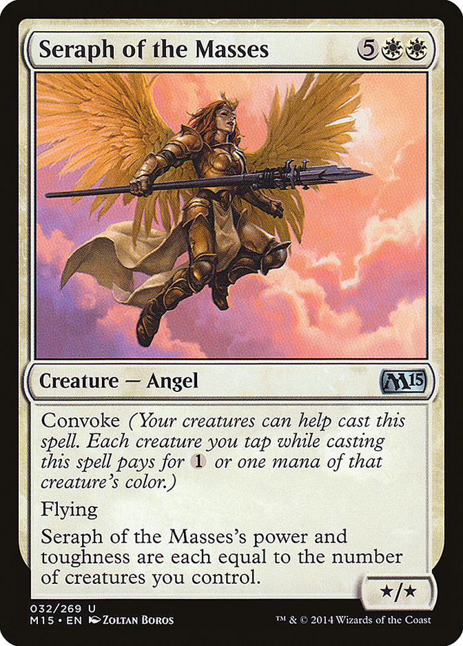 {C} Seraph of the Masses [Magic 2015][M15 032]