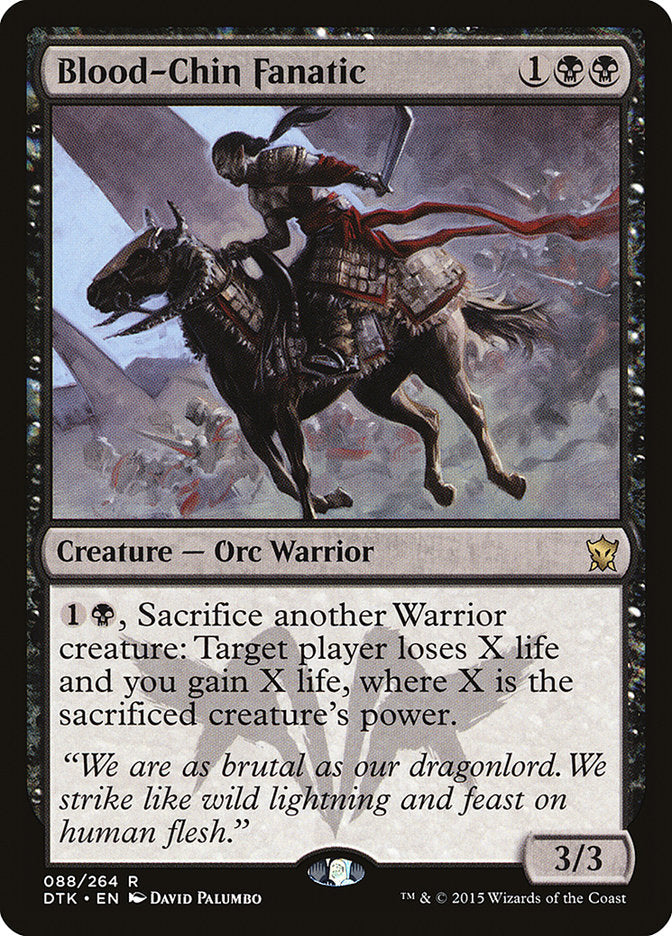 {R} Blood-Chin Fanatic [Dragons of Tarkir][DTK 088]