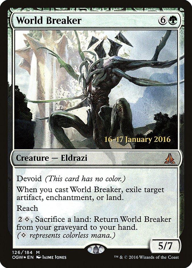 {R} World Breaker [Oath of the Gatewatch Prerelease Promos][PR OGW 126]