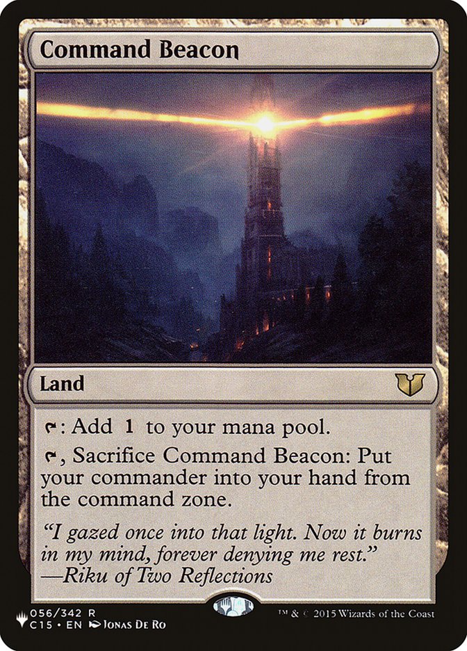 {R} Command Beacon [The List][LS C15 056]