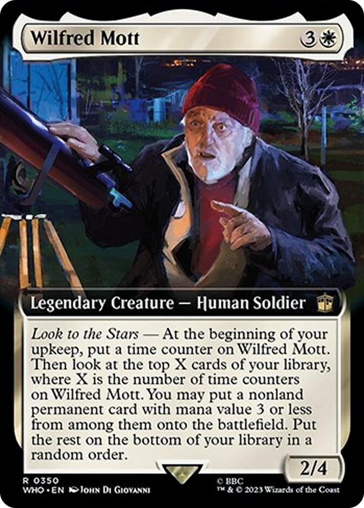 {R} Wilfred Mott (Extended Art) [Doctor Who][WHO 350]