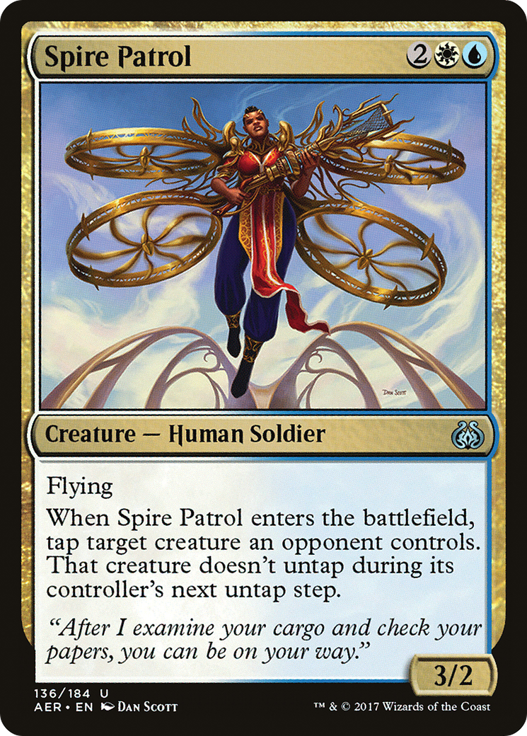 {C} Spire Patrol [Aether Revolt][AER 136]