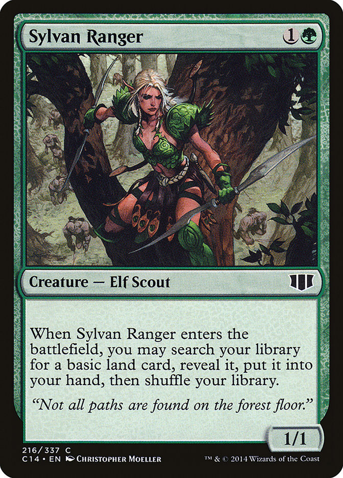 {C} Sylvan Ranger [Commander 2014][C14 216]