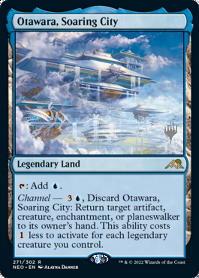 {R} Otawara, Soaring City (Promo Pack) [Kamigawa: Neon Dynasty Promos][PP NEO 271]