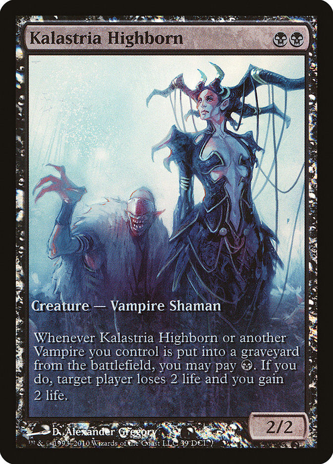 {R} Kalastria Highborn (Game Day) (Extended Art) [Worldwake Prerelease Promos][PR WWK 039]