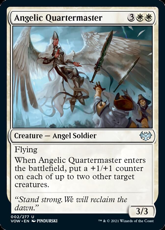 {C} Angelic Quartermaster [Innistrad: Crimson Vow][VOW 002]