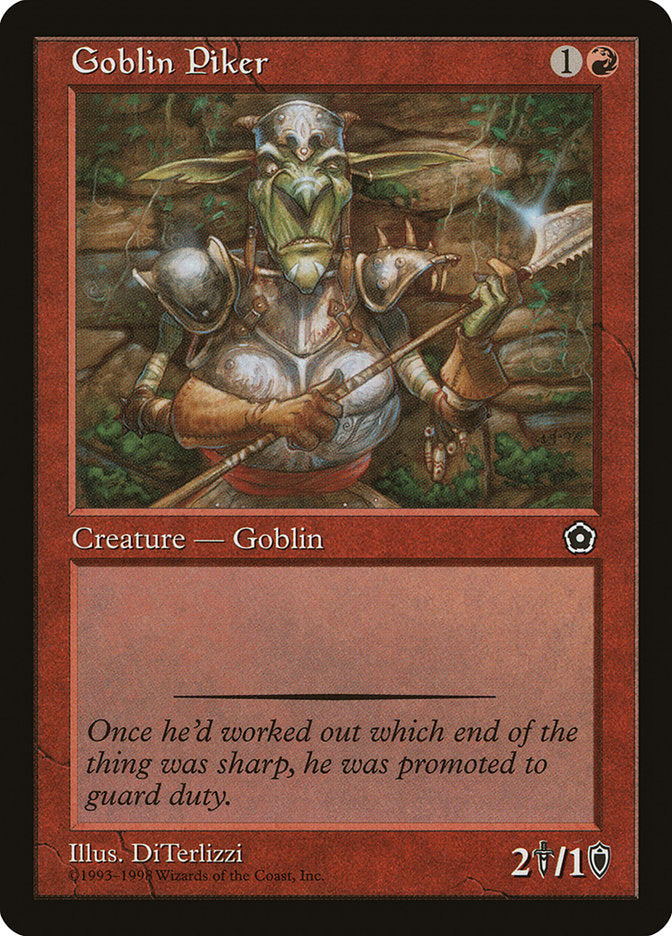 {C} Goblin Piker [Portal Second Age][PO2 102]