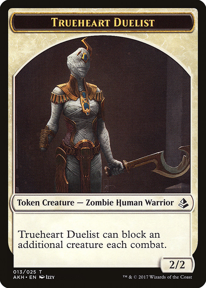 {T} Trueheart Duelist Token [Amonkhet Tokens][TAKH 013]