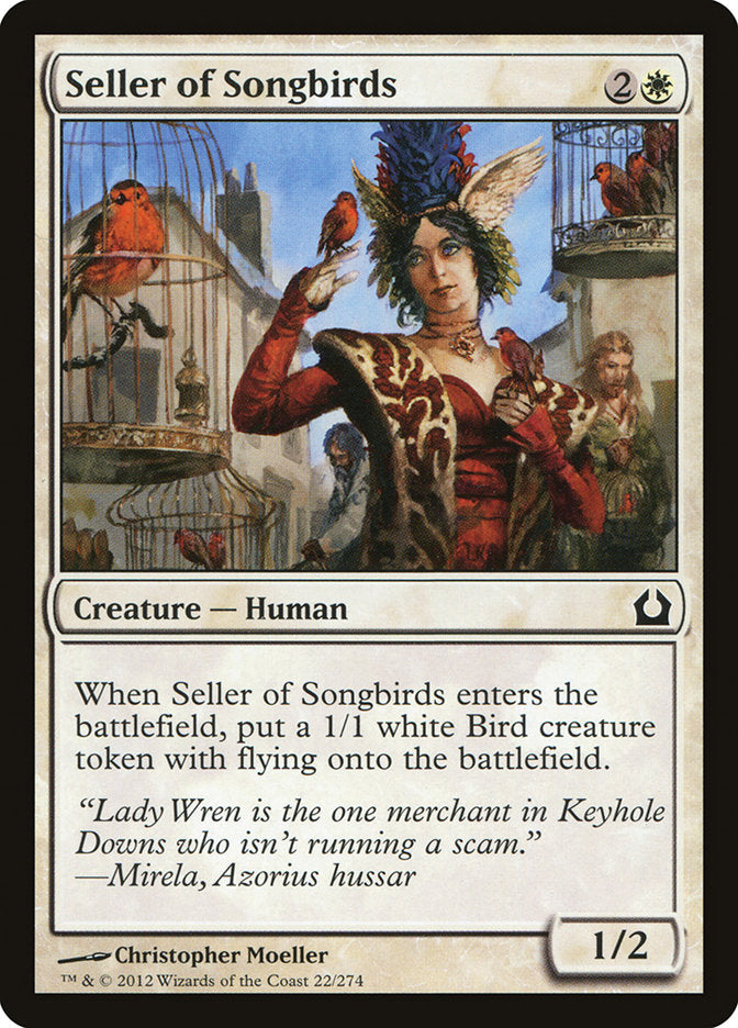 {C} Seller of Songbirds [Return to Ravnica][RTR 022]