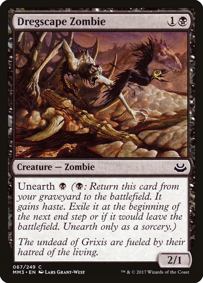 {C} Dregscape Zombie [Modern Masters 2017][MM3 067]