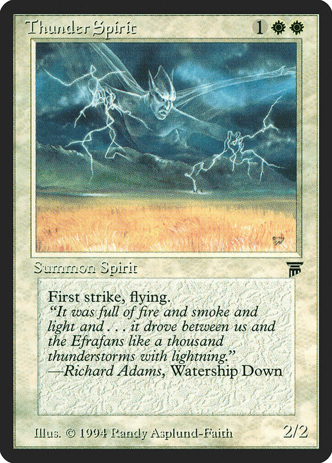 {R} Thunder Spirit [Legends][LEG 039]