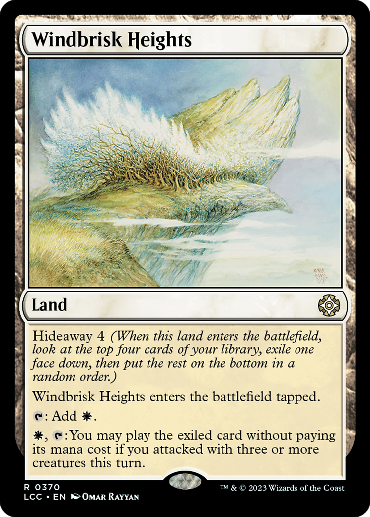 {R} Windbrisk Heights [The Lost Caverns of Ixalan Commander][LCC 370]