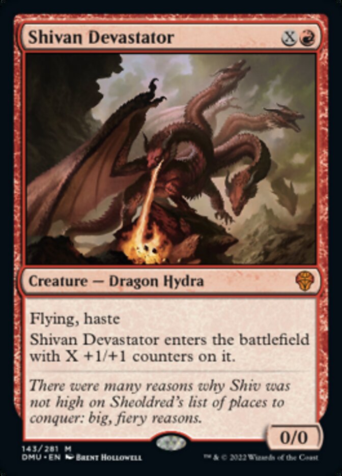 {@R} Shivan Devastator [Dominaria United][DMU 143]