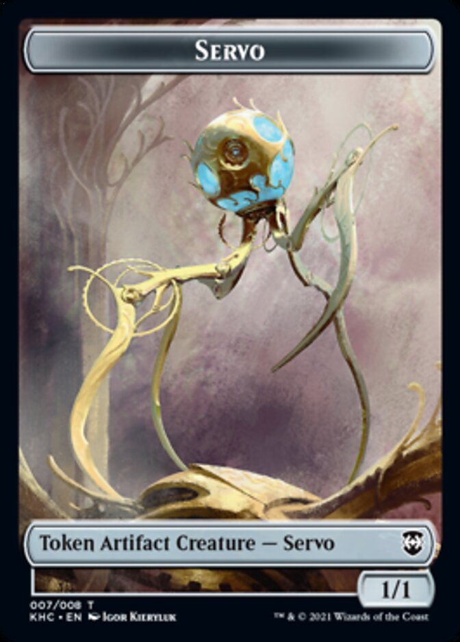 {T} Servo Token [Kaldheim Commander Tokens][TKHC 007]