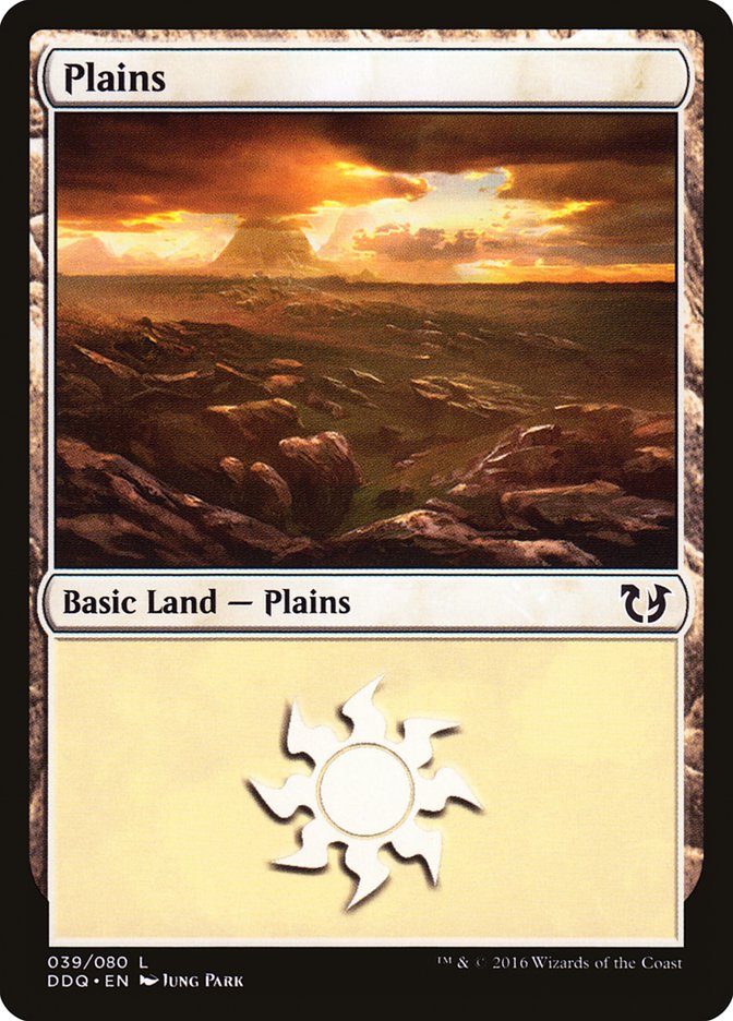 {B}[DDQ 039] Plains (39) [Duel Decks: Blessed vs. Cursed]