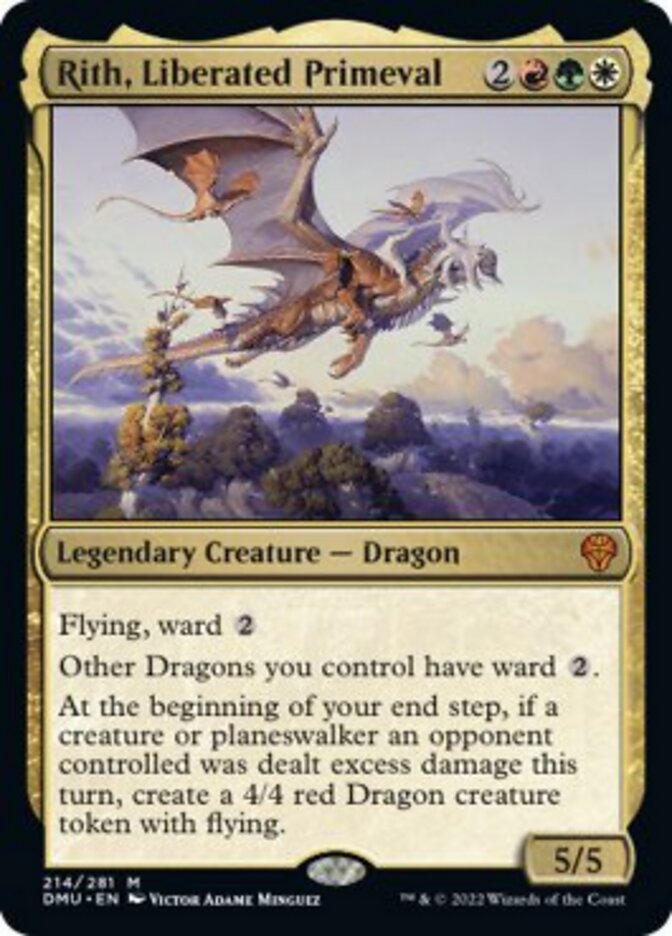 {@R} Rith, Liberated Primeval [Dominaria United][DMU 214]