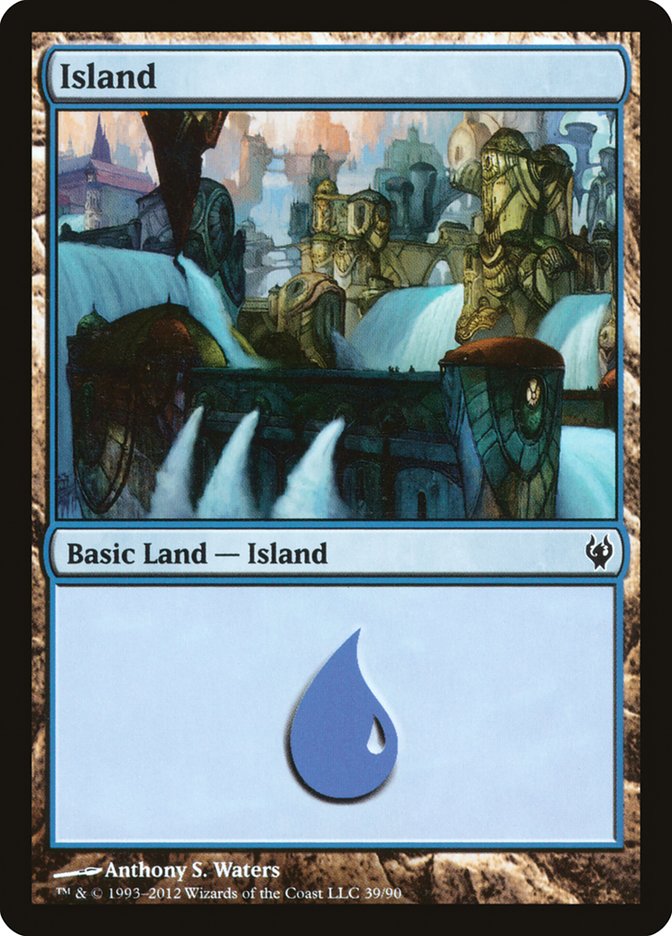 {B}[DDJ 039] Island (39) [Duel Decks: Izzet vs. Golgari]