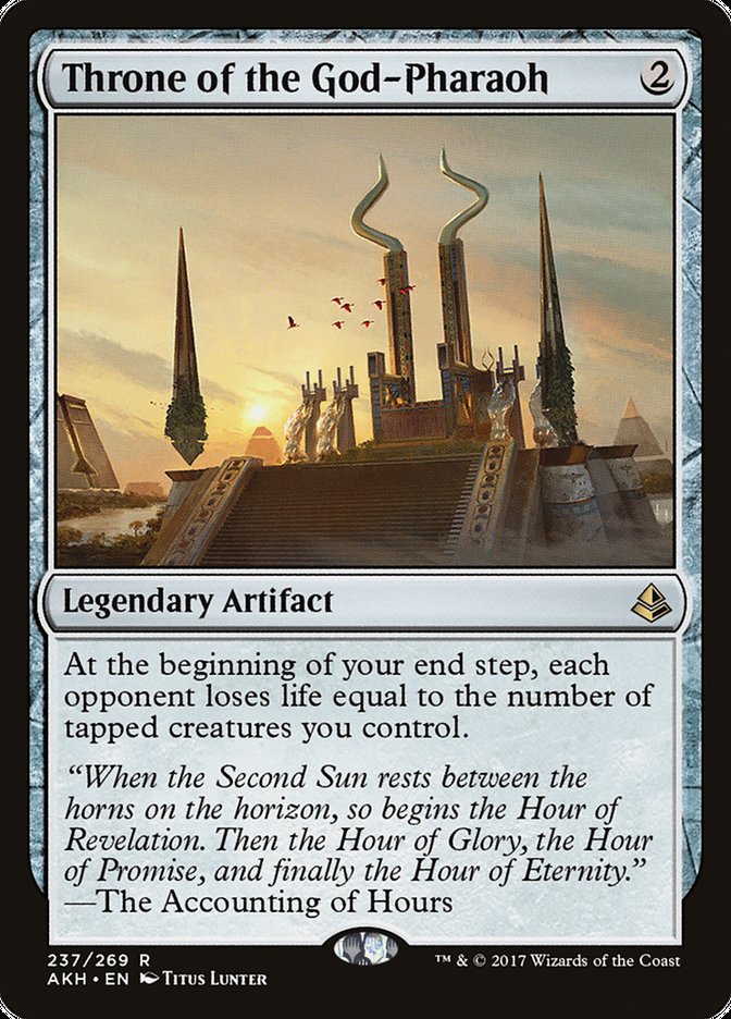 {R} Throne of the God-Pharaoh [Amonkhet][AKH 237]