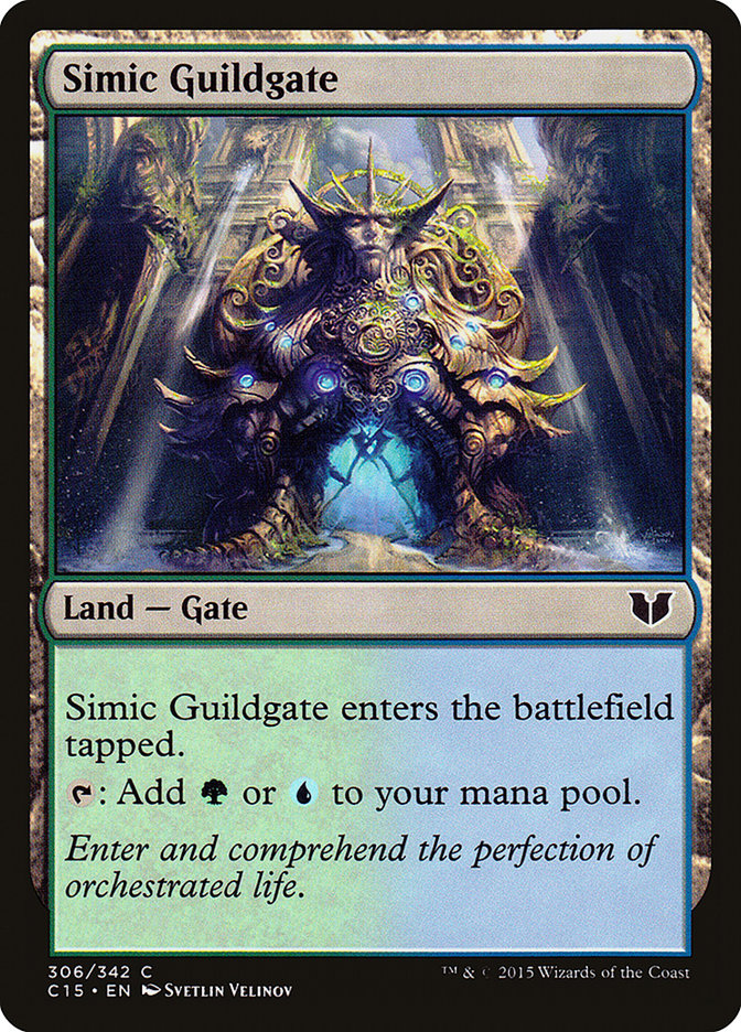 {C} Simic Guildgate [Commander 2015][C15 306]