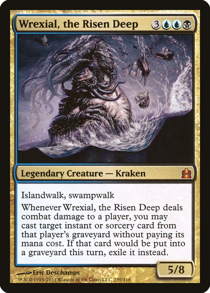 {R} Wrexial, the Risen Deep [Commander 2011][CMD 239]