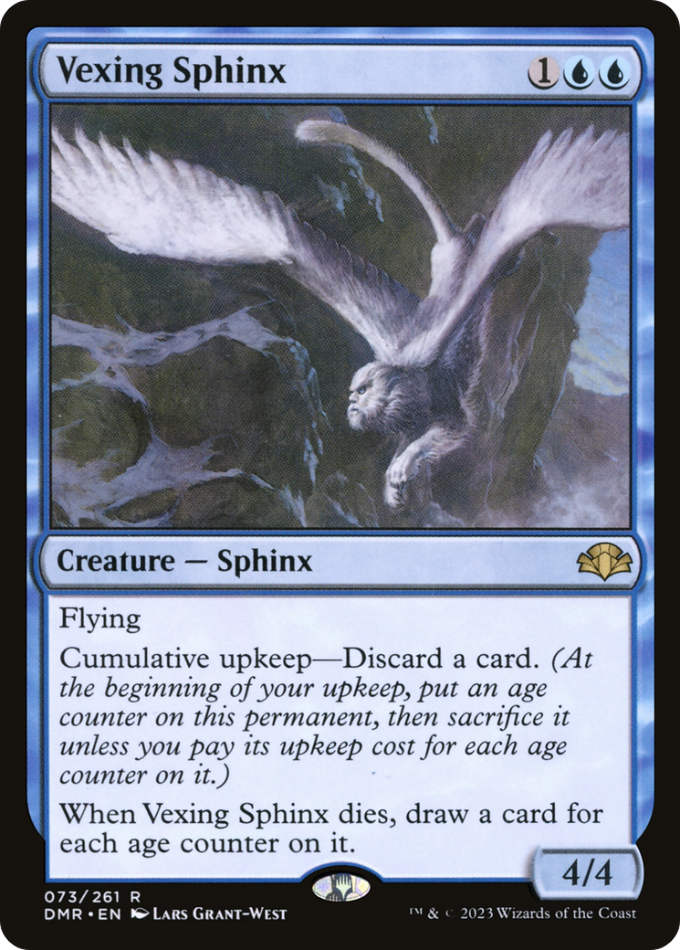 {R} Vexing Sphinx [Dominaria Remastered][DMR 073]