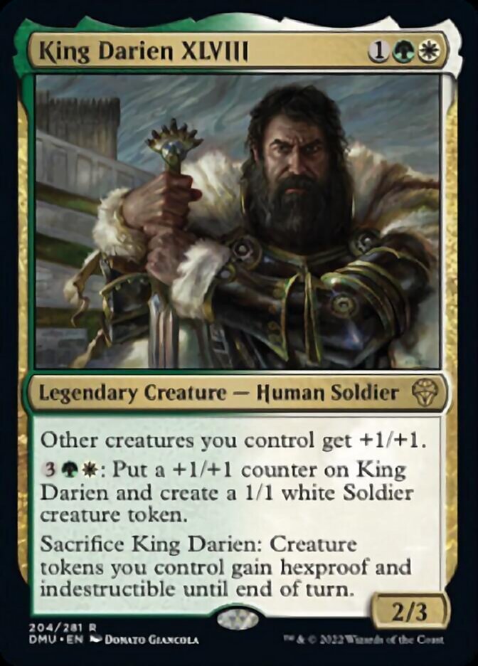 {@R} King Darien XLVIII [Dominaria United][DMU 204]