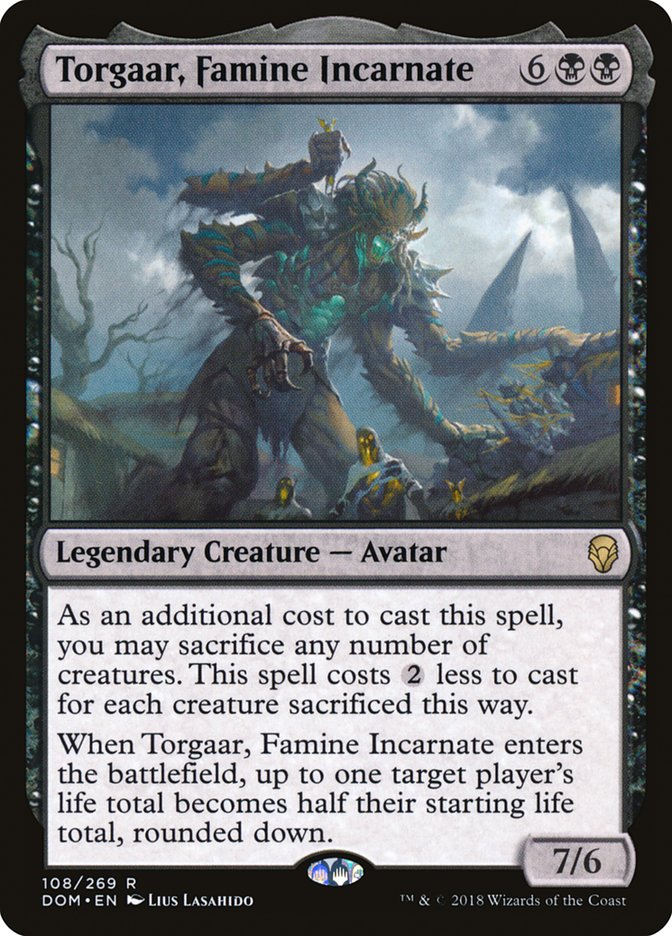 {R} Torgaar, Famine Incarnate [Dominaria][DOM 108]